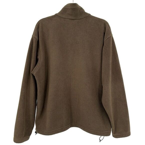 Columbia Full Zip Fleece Jacket Brown Men’s Large - Picture 6 of 7